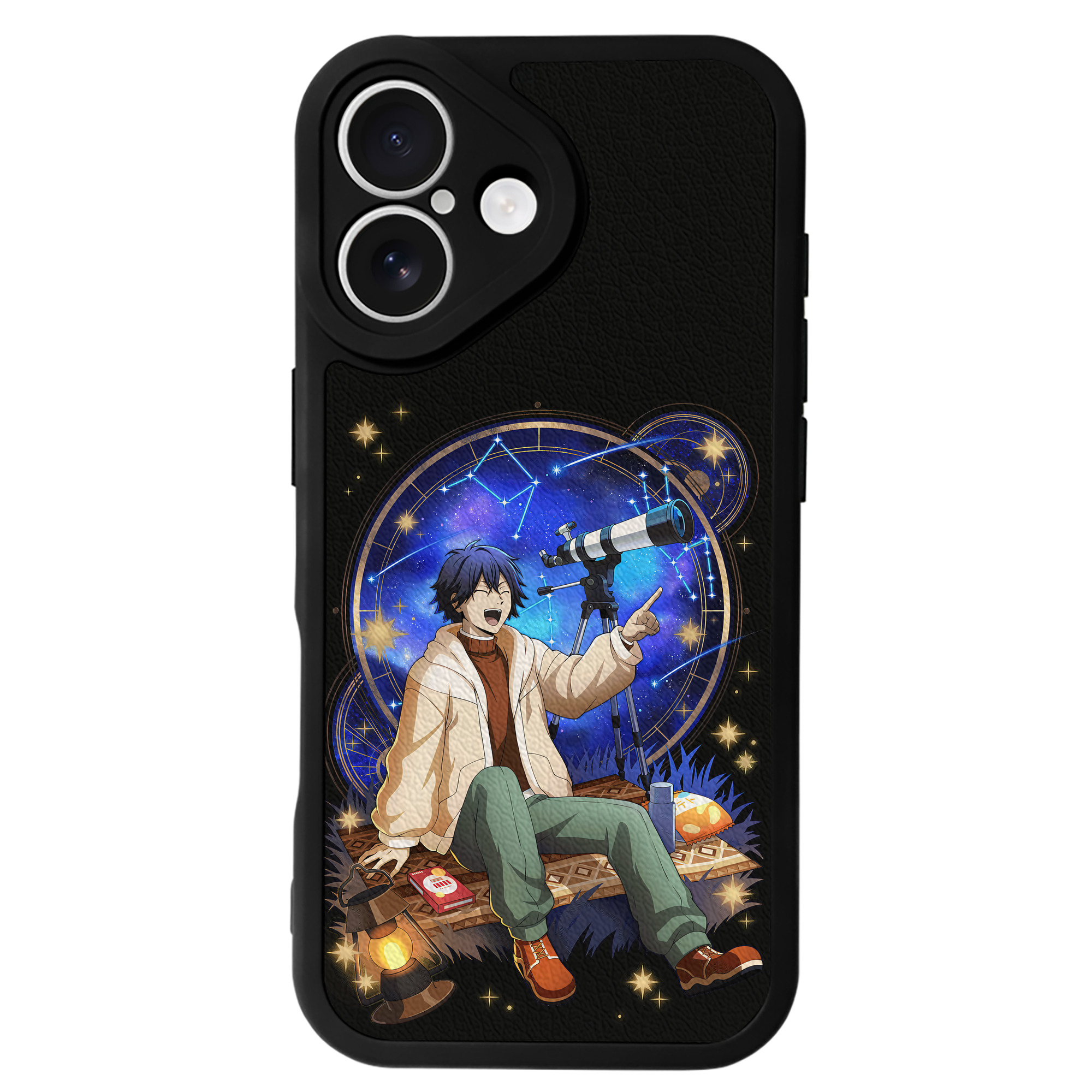 （画像用） 文豪ストレイドッグス Bungo Stray Dogs 【iPhone 16シリーズ対応】シリコンスマホケース（レザー調） 材質：シリコン